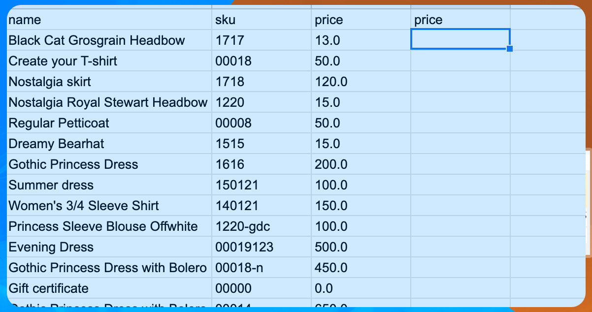 Import-Wholesale-Products-and-Prices-with-CSV